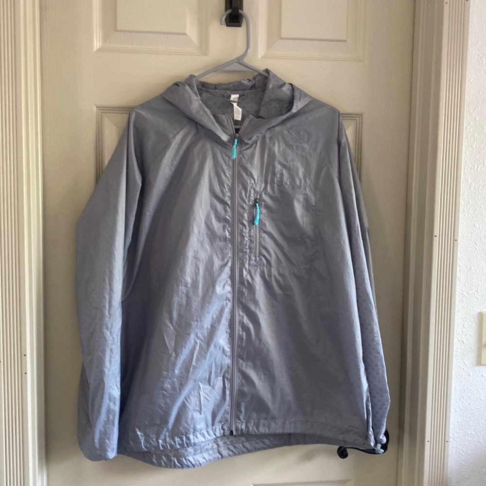 Ideology Windbreaker Jacket SZ XXL Women’s Grey